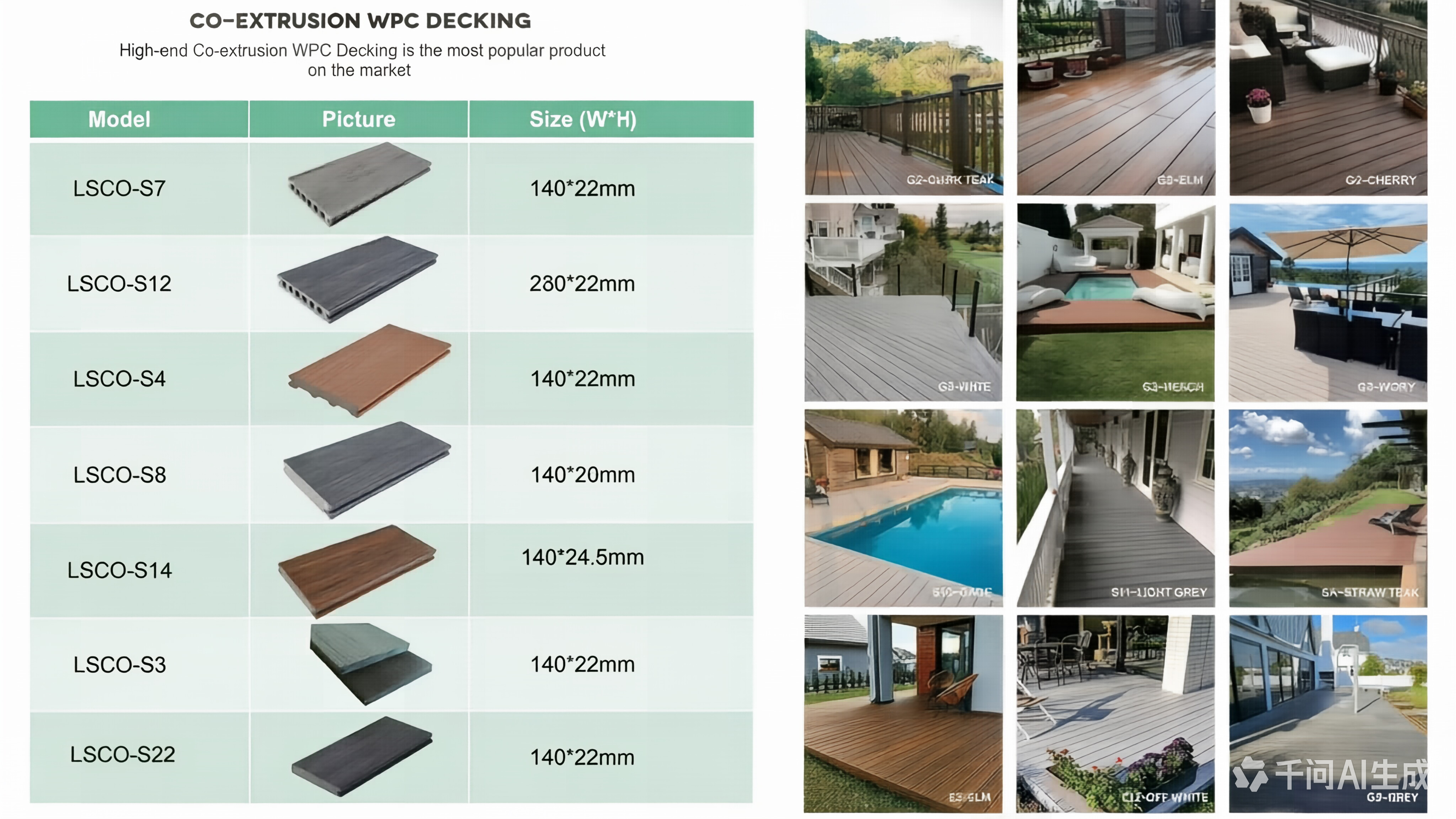 ASA Outdoor Decking